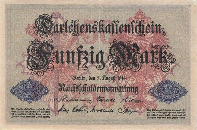 50 Mark 1914 ro.50b R